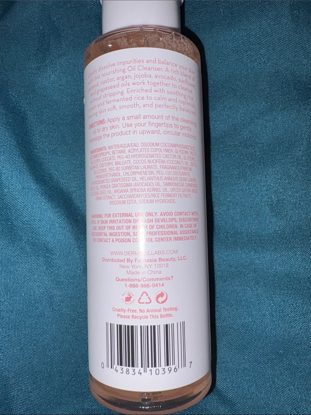Dermasil balancing oil